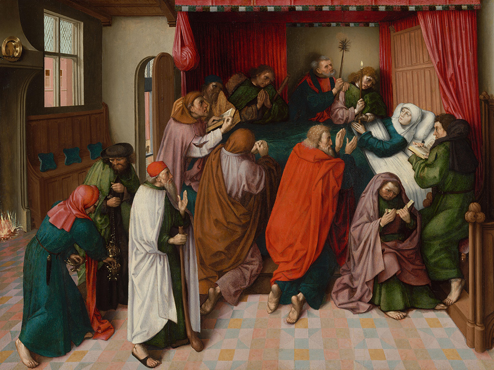 Het sterfbed van Maria, ca. 1500