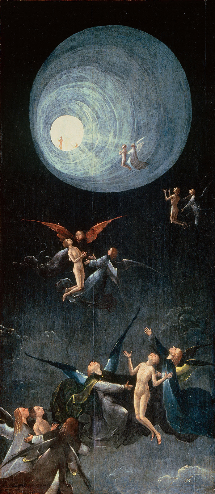 De opstijging van de zaligen, Jheronimus Bosch, ca. 1500–1504