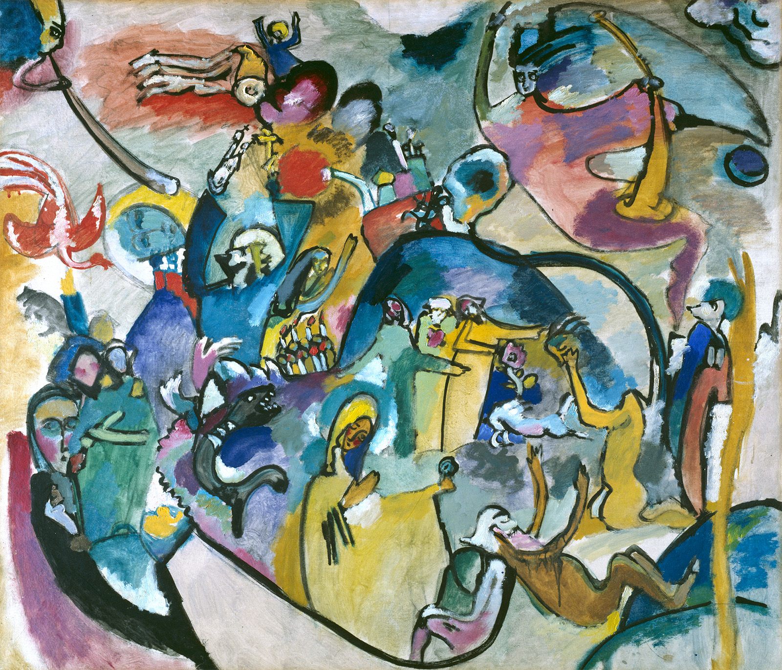 Allerheiligen II, Wassily Kandinsky, 1911
